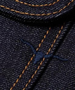 Benzak - 15 Oz. Lined Rider Jacket In Vintage Indigo Selvedge Outerwear&jackets