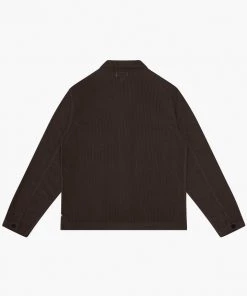 Knickerbocker - Corduroy Chore Shirt In Dark Grey Shirts&Overshirts