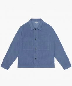 Knickerbocker - Corduroy Chore Shirt In French Blue