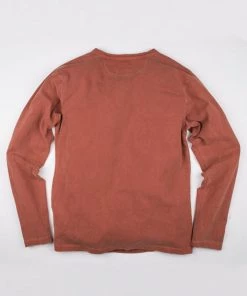 Tees Freenote Cloth - 13 Ounce Henley - L/S Rust