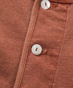 Tees Freenote Cloth - 13 Ounce Henley - L/S Rust