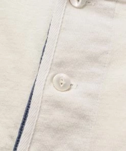 Freenote Cloth - 13 Ounce Henley - L/S White Tees