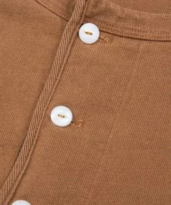 Tees Freenote Cloth - 13 Ounce Henley - L/S Tobacco