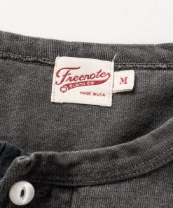Freenote Cloth - 13 Ounce Henley - L/S Midnight