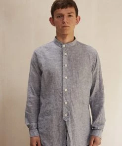 Workhouse England - Bed Shirt In Blue New