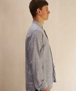 Workhouse England - Bed Shirt In Blue New