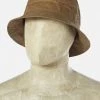 Universal Works - Bucket Hat In Sand Tek Wax Hats&Caps