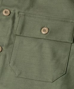 Benzak - BWS-03 Military Overshirt 10 Oz. Army Green Military Twill Shirts&Overshirts 19 Benzak - BWS-03 Military Overshirt 10 Oz. Army Green Military Twill Shirts&Overshirts