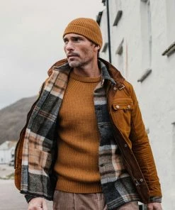Peregrine - Ford Crew Jumper In Wheat