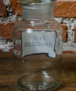 Antiques Antiques&Collectibles Vintage Large Apothecary Glass Jar - Pharmacy Bottle