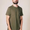Benzak - BT-01 POCKET TEE Army Green Heavy Jersey New 2 Benzak - BT-01 POCKET TEE Army Green Heavy Jersey New