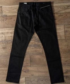 Benzak - B-01 SLIM 13 Oz. Black Selvedge Bottoms