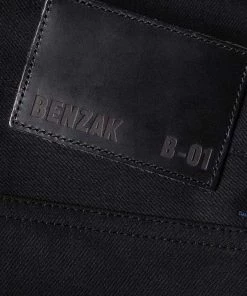 Benzak - B-01 SLIM 13 Oz. Black Selvedge Bottoms