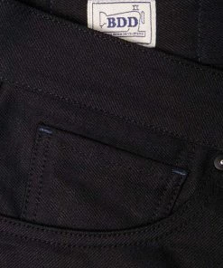 Benzak - B-01 SLIM 13 Oz. Black Selvedge Bottoms