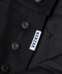 Benzak - B-01 SLIM 13 Oz. Black Selvedge Bottoms
