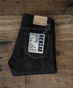 Benzak - B-01 SLIM 13 Oz. Brown Cotton Selvedge