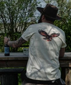 New The Rugged Society - Bad Temper - Heavy 220 G/M² Natural Raw Organic Cotton Tee 13 New The Rugged Society - Bad Temper - Heavy 220 G/M² Natural Raw Organic Cotton Tee