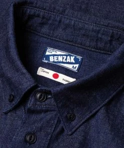 Benzak - 8 Oz. Tinted Denim One Pocket Shirt New