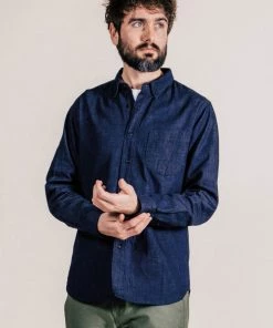 Benzak - 8 Oz. Tinted Denim One Pocket Shirt New