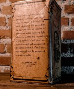 Antiques Antiques&Collectibles Early '900 Belladonna Leaves Pharmaceutical Tin By J. L. Hopkins Co. - New York