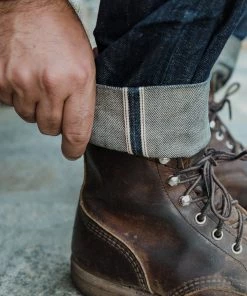 Benzak - B-01 SLIM 13 Oz. Brown Cotton Selvedge 25 Benzak - B-01 SLIM 13 Oz. Brown Cotton Selvedge