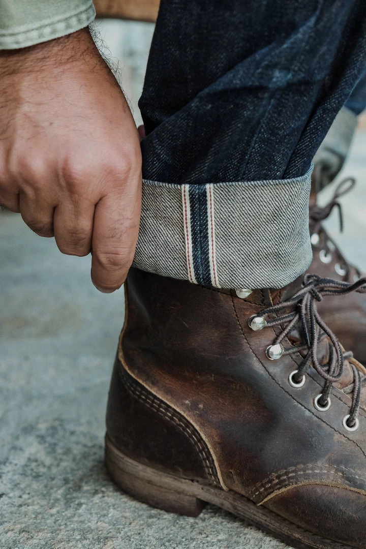 Benzak - B-01 SLIM 13 Oz. Brown Cotton Selvedge 14 Benzak - B-01 SLIM 13 Oz. Brown Cotton Selvedge