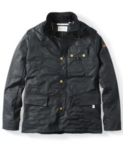 Outerwear&jackets Peregrine - Bexley Waxed Jacket In Black