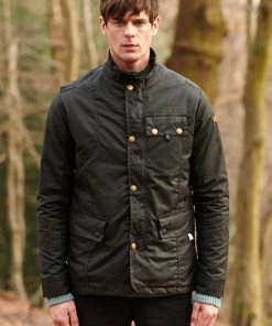 Outerwear&jackets Peregrine - Bexley Waxed Jacket In Black