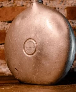 Antiques 1920's Large Landers Frary Clark Universal Army Flask Canteen - New Britain, Conn.