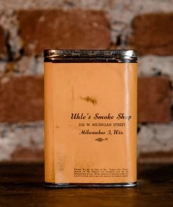 Antiques 1940's Uhle's Big Pete Pipe Mixture Pocket Tobacco Tin Antiques&Collectibles