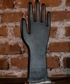 Antiques Industrial Black Ceramic Hand / Glove Mold Antiques&Collectibles