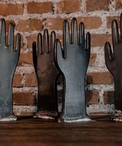 Antiques Industrial Black Ceramic Hand / Glove Mold Antiques&Collectibles