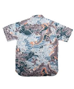 Freenote Cloth - Hawaiian Blue Dragon Aloha Shirt