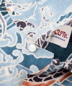 Freenote Cloth - Hawaiian Blue Dragon Aloha Shirt