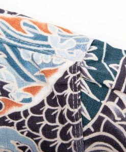 Freenote Cloth - Hawaiian Blue Dragon Aloha Shirt