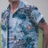 Freenote Cloth - Hawaiian Blue Dragon Aloha Shirt