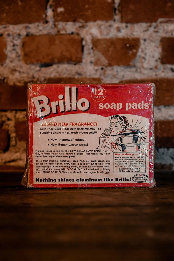 Antiques Vintage Brillo Soap Pads 5 Antiques Vintage Brillo Soap Pads