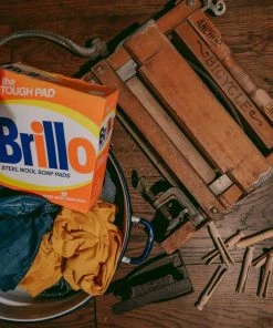 Antiques Antiques&Collectibles Andy Warhol Style<br>Vintage Brillo Box 10 Antiques Antiques&Collectibles Andy Warhol StyleVintage Brillo Box