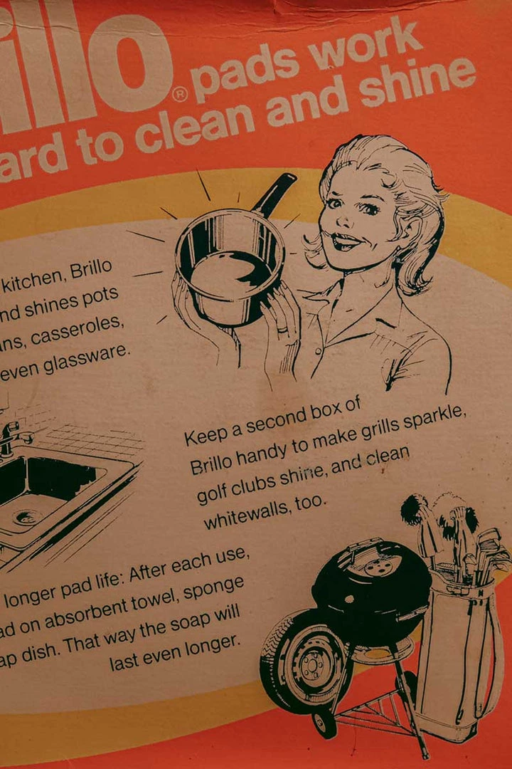 Antiques Antiques&Collectibles Andy Warhol Style<br>Vintage Brillo Box 5 Antiques Antiques&Collectibles Andy Warhol StyleVintage Brillo Box