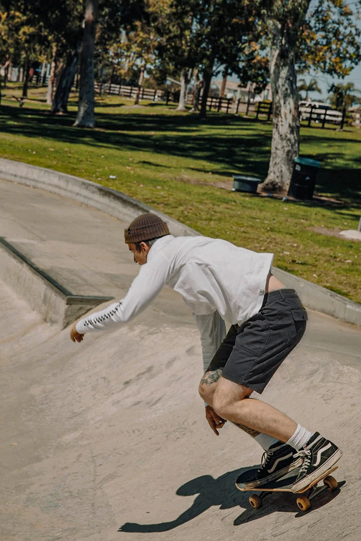 Iron And Resin - Brigade Shorts In Charcoal New 9 Iron And Resin - Brigade Shorts In Charcoal New