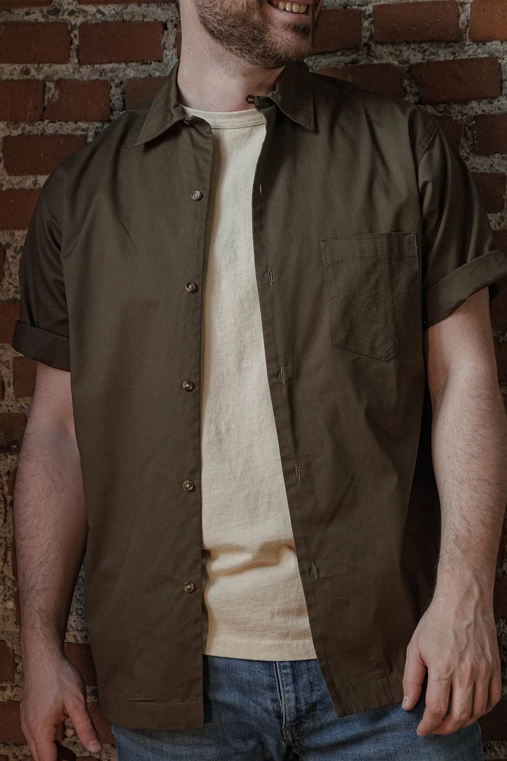 Workware - Cuba Shirt In Green Shirts&Overshirts 3 Workware - Cuba Shirt In Green Shirts&Overshirts