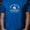 Tees The Rugged Society - Trust Your Vibes, No Regrets Tee - Royal Blue 2 Tees The Rugged Society - Trust Your Vibes, No Regrets Tee - Royal Blue