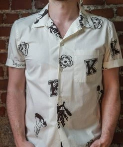 Knickerbocker - ? Camp Shirt In White Shirts&Overshirts 19 Knickerbocker - ? Camp Shirt In White Shirts&Overshirts