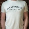 Tees Knickerbocker - Core Logo T-Shirt In Milk 2 Tees Knickerbocker - Core Logo T-Shirt In Milk