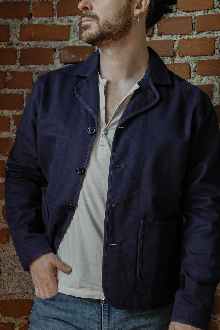 Outerwear&jackets Workware - Worker Blazer Navy 3 Outerwear&jackets Workware - Worker Blazer Navy