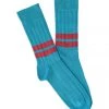 The Rugged Society Heritage9.1 - 1960 Cerulean - Double Red Stripes