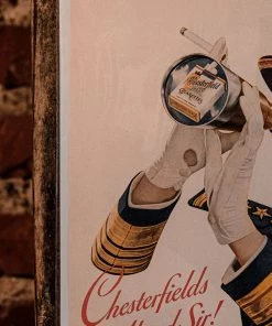 Antiques 1941 Louise Stanley Chesterfield Life Magazine Original Ad