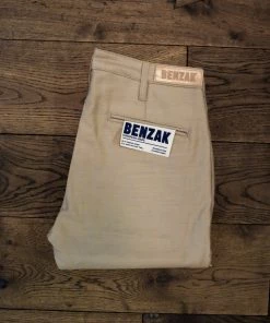 Bottoms Benzak - BC-01 Tapered Chino 10 Oz. Sand Military Twill