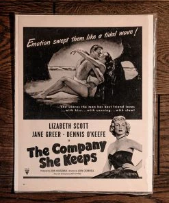 Antiques 1951 LIFE Magazine The Company She Keeps Movie Advertisement Antiques&Collectibles