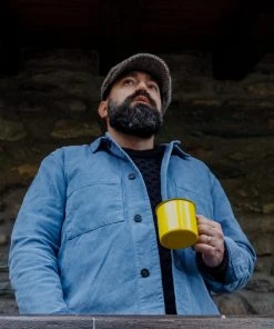 Knickerbocker - Corduroy Chore Shirt In French Blue